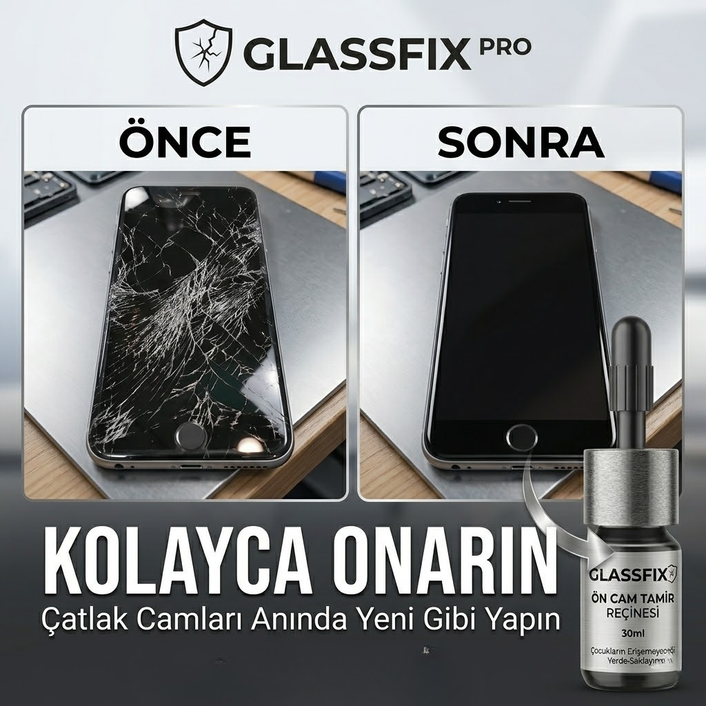 GlassFix Pro Cam Tamir Kiti